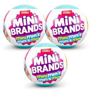Kit 3 Mini Brands Fill The Fridge
