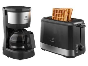 Kit Electrolux Efficient ECT10 com Cafeteira e Torradeira