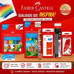 Kit Escolar Fundamental I Faber-Castell