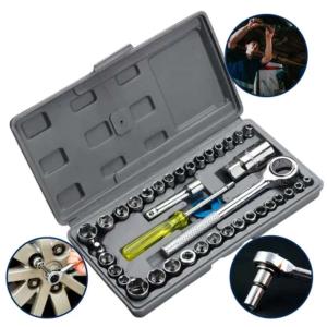 Kit Ferramentas 40 Peças Essencial Para Mecânicos Pronto Entrega