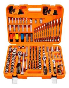 Kit Ferramentas P/ Oficina 176 Peças Tramontina Pro Completo