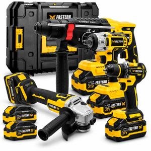 Kit 4 Em 1 Multi Ferramentas A Bateria Brushless FST001K