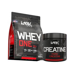 Kit Whey Protein One Refil 900g + Creatina Pura 300g Dark Lab