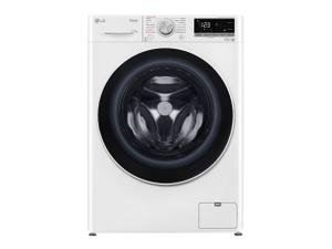 Lava e Seca LG 12kg Smart VC4 CV5012WC4 com Inteligência Artificial Água Quente e Fria Branca