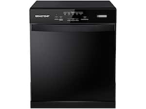 Lava-Louças Brastemp 08 Serviços BLF08AE Quente Preta