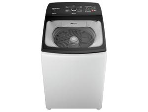 Lavadora de Roupas Brastemp 16kg Cesto Inox 12 programas Branco BWF16AB