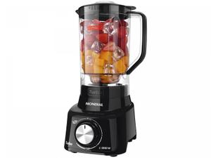 Liquidificador Mondial Turbo L-900 FB com Filtro 5 Velocidades 900W Preto