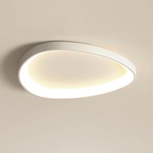 Luminária de LED de sobrepor formato Orgânico Triangulo Bivolt 3 em 1 Cor Branca