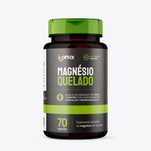Magnésio Quelato - 70 cápsulas