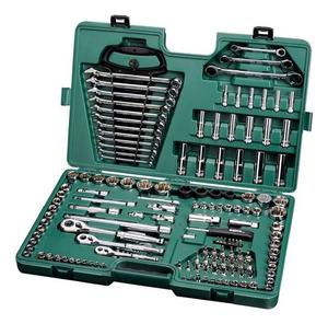 Maleta Jogo Ferramentas Completa Sata 150 Peças Mecanico