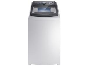 Máquina de Lavar Electrolux 14,5 kg JeteClean com Cesto Inox 11 Programas de Lavagem Branca - LEE15