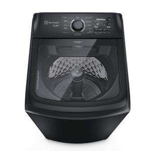 Máquina de Lavar Electrolux 14,5kg Preta Efficient Cesto Inox, Jet&Clean e Filtro Fiapos (LEP15)