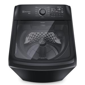 Máquina de Lavar Electrolux 18Kg Preta Expert Tripla Filtragem e Jatos Poderosos (LEB18)