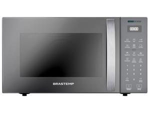 Micro-ondas Brastemp BMC29AR Bancada 29 Litros Air Fryer Cinza