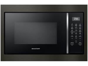 Micro-ondas de Embutir Brastemp Eclipse Collection 32L 18 Receitas Pré-Programadas e Design Sofisticado - BM146AP