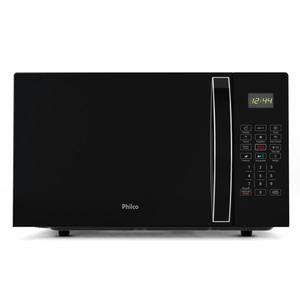 Micro-ondas Philco 28 Litros Limpa Fácil Preto Espelhado PMO30P - 220 Volts