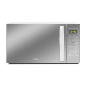 Micro Ondas Philco 28L Pintura Limpa Fácil PMO30E Prata 127V