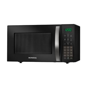Microondas Mondial 34 Litros MO-02-34-B 1200W Preto Espelhado 220V