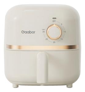 Mini Air Fryer Gaabor Fritadeira Elétrica S/ Óleo 1,4l 900w Cor Off-white e Rose Gold