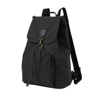 Mochila Bolsa Lona Feminina Trabalho Urbana Zíper Alça