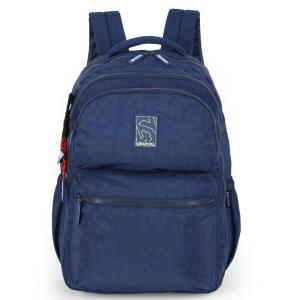 Mochila Costas Grande Juvenil Crinkle 4Y Notebook Up4you Azul