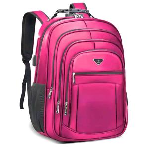Mochila Executiva Notebook Impermeável Reforçada Senha Antifurto Faculdade Trabalho com Porta USB