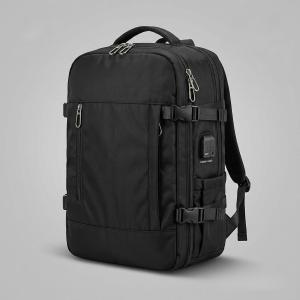 Mochila Expansível Notebook Viagem Impermeável Reforçada Antiroubo com Porta USB