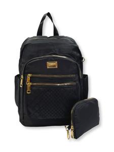 Mochila Feminina Impermeável com Bolsinha Passeio Trabalho