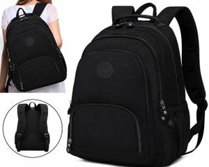 Mochila Feminina Nylon Estilosa Impermeavel Grande