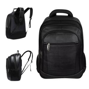 Mochila Masculina Couro Resistente Impermeável Reforçada Grande