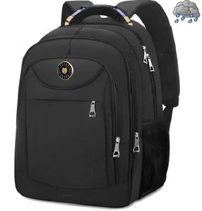 Mochila Reforçada Executiva Escolar Preta Masculino/Feminino Impermeável