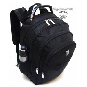Mochila Reforçada Masculina Faculdade Impermeável Resistente Grande Trabalho Escolar