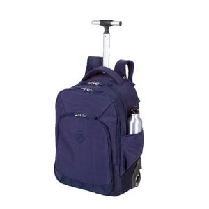Mochila Sestini Carrinho 2 em 1 Sestini Rolling Crinkle Azul