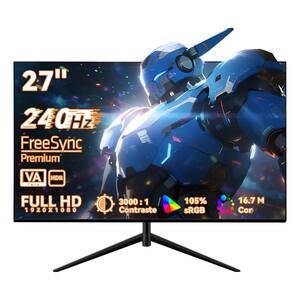 Monitor Gamer 27 240hz Tempo De Resposta 1ms Va Preto