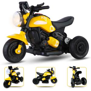 Moto Elétrica 6v Infantil 3kmh Música Farol Luzes Motor 380w Daily