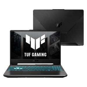 Notebook ASUS TUF Gaming A15 FA506NCG RTX 3050 AMD Ryzen 7 7445HS 16GB Ram 512GB SSD Windows 11 Tela 15,6" 144Hz Nível IPS FHD Black - HN217W