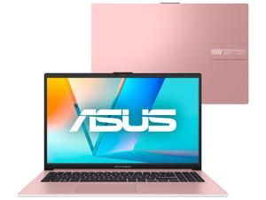 Notebook ASUS Vivobook Go 15 E1504FA-BQ5313WS AMD Athlon Silver 10 4GB RAM 128GB SSD 15,6" Full HD Windows 11 Microsoft 365 Personal Office 90NB0ZR5-M07ED0