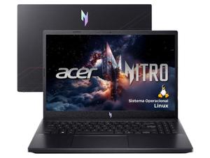 Notebook Gamer Acer Nitro V15 Intel Core i5 512GB SSD 16GB RAM 165Hz RTX 4050 6GB Linux ANV15-52-52X