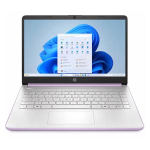 Notebook HP Intel N150 4GB RAM 128GB UFS Tela 14" HD Windows 11 Inglês Lilás - 14-DQ6104DX