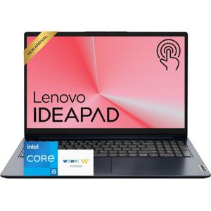Notebook Lenovo Ideapad 15,6" Touch i5-1335U 12GB 256GB SSD