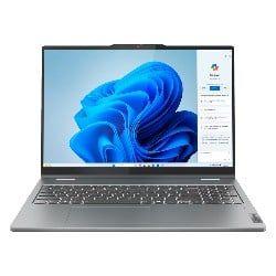 Notebook Lenovo IdeaPad 5 AMD Ryzen 7-8845HS 16GB RAM 1TB SSD Tela 16" WUXGA Touch Windows 11 Inglês Prata - 83DS0056US