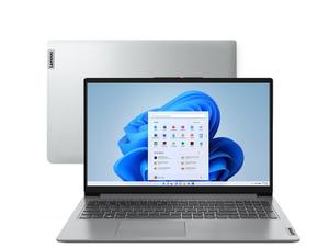 Notebook Lenovo Ultrafino IdeaPad 1 Intel Core i3-1315U 8GB 256GB SSD Windows 11 15.6" 83QJ0001BO