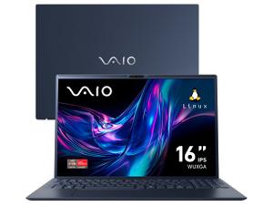 Notebook Vaio FE16 VJFE69F11X-B1031H AMD Ryzen 5 5625U 32GB RAM 512GB SSD 16" WUXGA Linux 3344900
