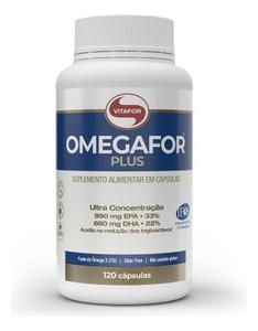 OMEGAFOR PLUS VITAFOR 1000mg - ÔMEGA 3 EPA DHA 120 CAPSULAS