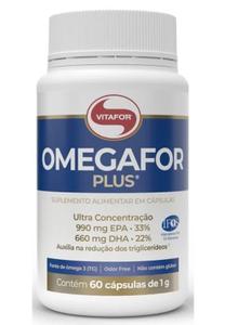 Omegafor Vitafor Cápsulas Ômega 3 Dha 660mg Epa 990mg
