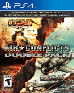 Pacote duplo de videogame Air Conflicts PlayStation 4