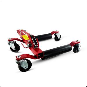 Par Patins Automotivo Para Posicionar Veículos 567kg Cada Movimentador De Carros Oficina