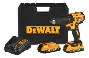 Parafusadeira e furadeira dewalt 1 2 brushless dcd7781d2 com 2 bateria 2ah e carregador 20v max