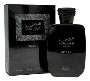 Perfume Arabe Hawas Kobra by Rasasi Masculino 100ml