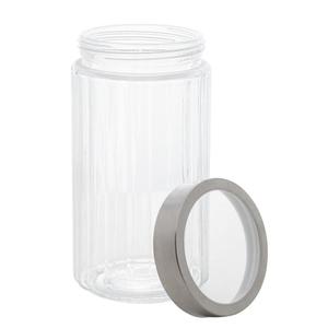 Porta Mantimento Lyor Sydney de Vidro Prata 1,6L